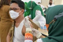Nakes di Kabupaten Sergai Mulai Vaksin Dosis Ketiga dengan Moderna