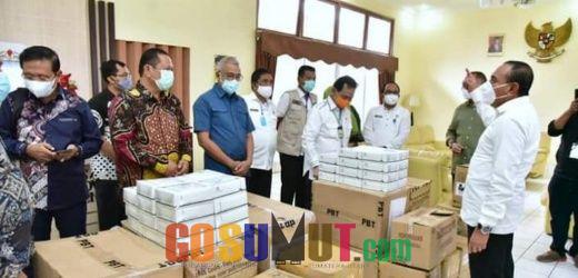 Pemerintah kota Padangsidimpuan Terima Bantuan APD Dari Gubsu Edy Rahmayadi