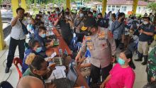 Kapolda dan Pangdam I/BB Serbu Pulau Nias dengan Ribuan Vaksin
