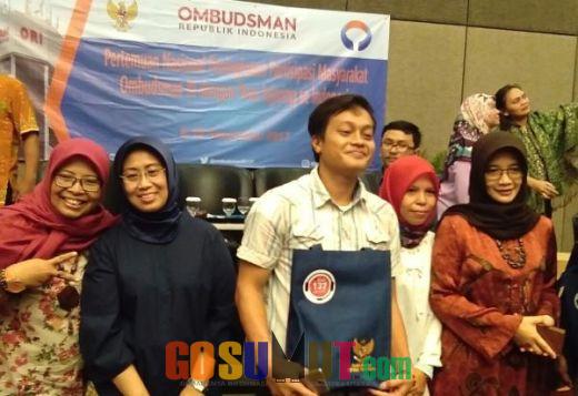 Jejaring Ombudsman Sumut Raih Peserta Terbaik di Pertemuan Jejaring Nasional