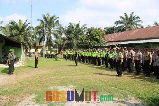 Pengamanan Jalur Lalulintas Tamu Raja dan Ratu Belanda, TNI/Polri Apel Gabungan