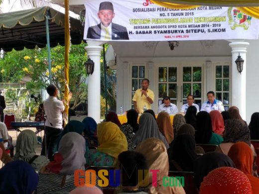 DPRD Medan Sosialiasikan Perda Tentang Hak Warga Miskin