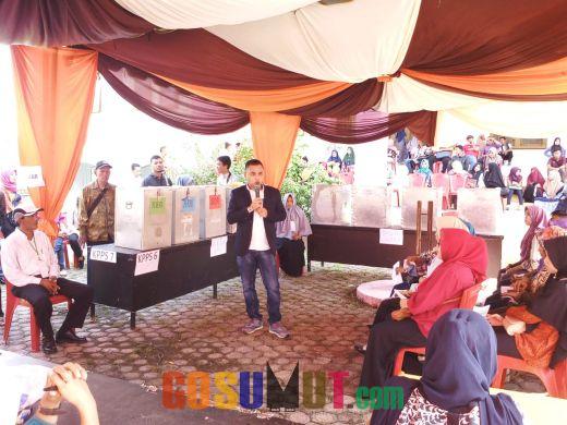 KPU Tanjungbala Gelar Simulasi Pemungutan dan Rekapitulasi suara Pemilu 2019