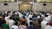 Ratusan Jamaah Sholat Id Penuhi Masjid Taqwa Muhammdiyah Kampung Dadap