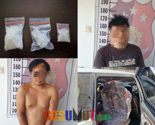 Oknum Polisi di Tapsel Tertangkap Tangan Bawa 30 Gram Sabu