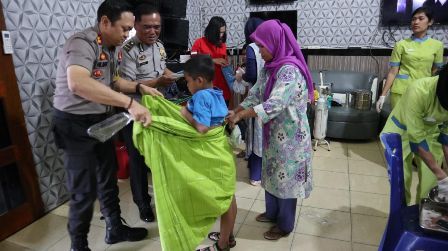 Polres Padangsidimpuan Sunat 33 Anak Dari Keluarga Kurang Mampu