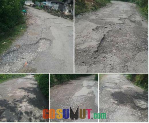Jalan Provinsi Rusak, Sambil Meradang Warga Gosipin Gubsu Hingga Anggota Dewan