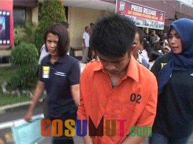 Buron 5 Bulan, Ayah Pembunuh Bayi Ditangkap Polresta Medan