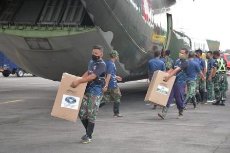 Kasdam I/BB Terima Bantuan Oksigen Concentator dari Panglima TNI