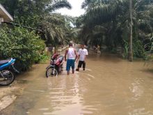 Hujan Deras, 3 Dusun di Kecamatan Sei Dadap Kebanjiran