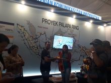 Kemenkominfo RI Suguhkan Kue khas Nisel Pada Pameran Nias Expo 2019