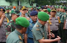 Kapolrestabes Medan Hadiri Gelar Pasukan Pengamanan VVIP