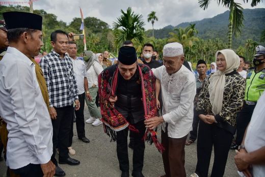 Kunjungan Strategis ke Sejumlah Kabupaten, Gubernur Edy dan Nawal Disambut Pj Bupati Tapteng