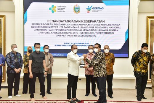 Gubernur Edy Berharap Pemerintah Pusat Penuhi Fasilitas Kesehatan dan SDM Rumah Sakit di Sumut