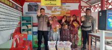 Polres Labuhanbatu Berikan Bantuan kepada Ibu-ibu di Posko Kampung Bebas dari Narkoba