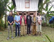 Camat Namanteran Dwikora Sitepu Kunjungi Situs Sejarah Marga Sitepu di Desa Ndeskati