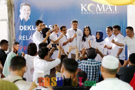 Komat Deklarasikan Diri Dukung Bobby Nasution jadi Wali Kota Medan