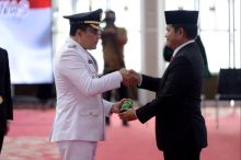 Pj Gubernur Sumut Lantik Edy Junaedi Sebagai PJ Bupati Palas