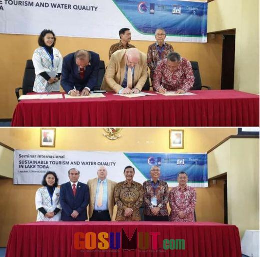 Sukses Awal  Indonesia - Belanda atas Penanda Tanganan Kesepahaman Kerja Sama Pada Pembangunan Pariwisata Berkelanjutan Danau Toba