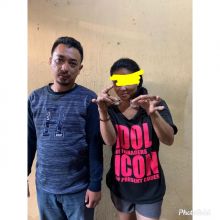 Ditangkap Kasus Sabu, Janda 2  Anak Tetap Pede Dan Bergaya Dihadapan Kamera