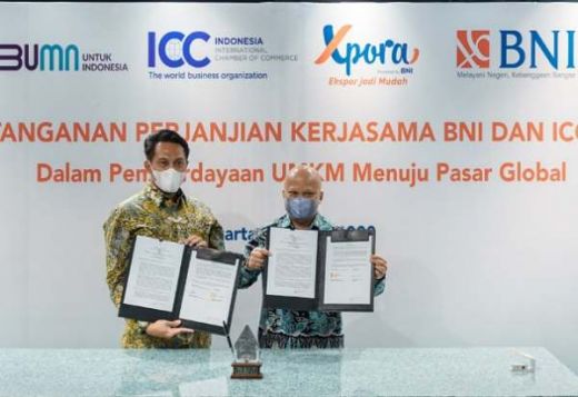 Percepat UMKM Go Global, BNI Xpora Gandeng ICC Indonesia