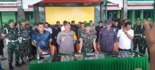 Pesta Narkoba 28 Pria Dibubarkan TNI, Yonif 123/RW Kolaborasi dengan Polres Padangsidimpuan dan BNNK Tapsel