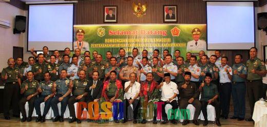 Rombongan KKDN Hanwil Dikreg Angkatan XLIII Sesko TNI Kunjungi Pemko Medan