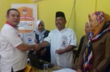 KPU Sidimpuan Bilang Perindo Jadi Acuan Bagi Partai Lain