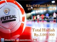 Aftercare Kembali Gelar Turnamen Futsal AfterCare CUP III