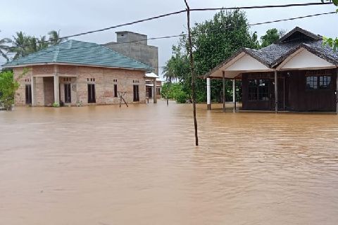 Akibat Luapan Sungai, 427 Rumah di Medan Terendam Banjir