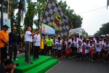 Kasdam I/BB Lepas Ribuan Peserta Lomba Lari 10K dan Jalan Santai di Riau