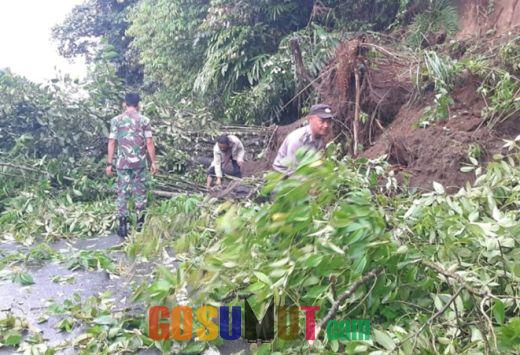 Bencana Longsor Terjang Desa Sionggang Utara Toba