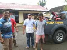 Jatuh Ke Parit, Pelaku Curanmor Ditangkap Polisi Pengamanan OPAL PLN Di Jalan Arteri Bandara KNIA