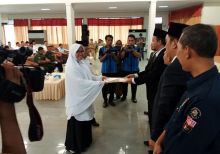 KPU Kota Medan Lantik Badan Ad Hoc PPK dan PPS