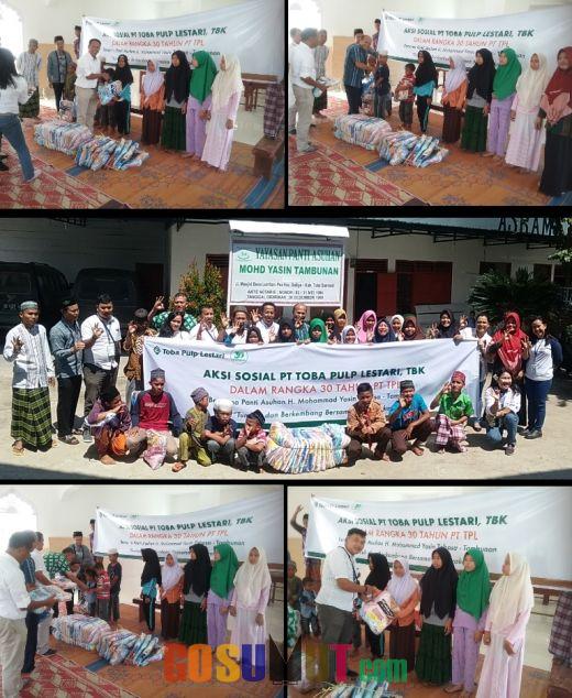 30 Tahun PT,TPL Santuni Anak Yatim Piatu Yayasan Panti Asuhan Muhammad Yassin Tambunan