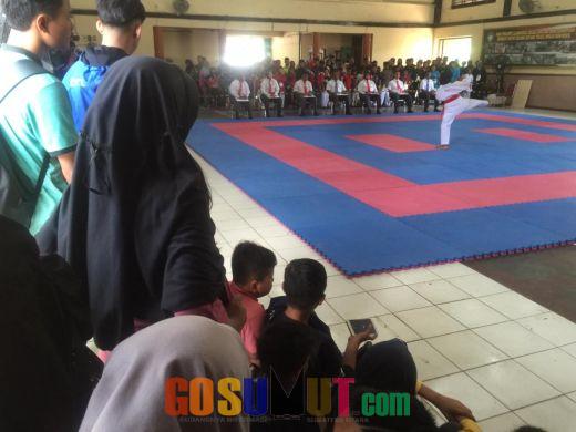 Kejuaraan Karate Se-Aceh  di Lhokseumawe, Lamkari Langsa Pimpin Perolehan Medali Sementara