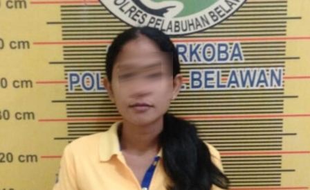 Miliki Sabu, Seorang Perempuan Muda Ditangkap Polisi