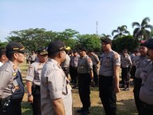 Polres Sergai Terjunkan 353 Personil Untuk  Mengawal 1669 TPS