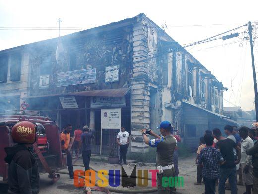 Gedung FKPPI Tanjungbalai Nyaris Terbakar