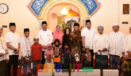 Tengku Erry dan Menantu Jokowi Safari Ramadhan di Madina