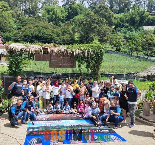 Komunitas Captiva Indonesia Sumut-Aceh Gelar Family Greeting di Berastagi