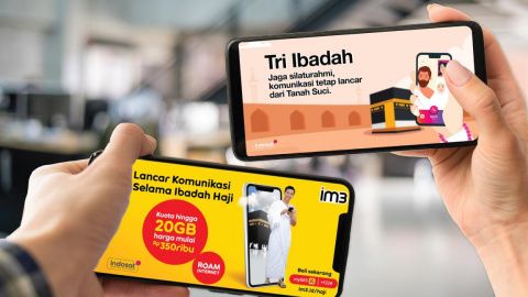 Indosat Hadirkan Paket Haji Tanpa Tukar Kartu