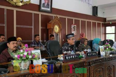 Rapat Paripurna DPRD Bahas Ranperda Kabupaten Labuhanbatu