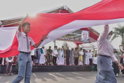 Wantimpres Habib Lutfhi Lepas Kirab Merah Putih di Medan, Edy Rahmayadi: Sumut Kompak, Tak Ada Persoalan