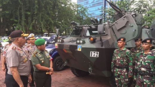 Sniper Brimob dan TNI Siap Amankan Jokowi di Sumut