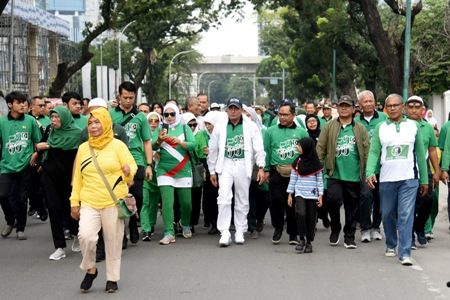 Jalan Sehat Milad ke-53 Kahmi, Gubernur Ingatkan Soal Syiar dan Akidah