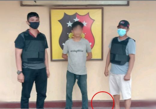 Curi TBS, Sanggam Kini Jadi Tahanan Polsek Kualuh Hulu