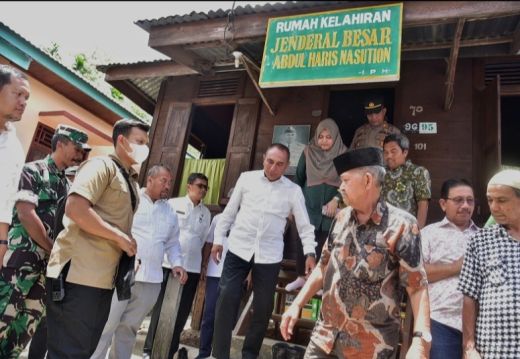 Edy Rahmayadi Kunjungi Rumah Jendral AH Nasution: Beliau Saksi Hidup Pemberontakan PKI
