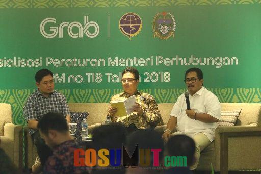 Dukung Peraturan Pemerintah, Grab Sosialisasi PM 118/2018 pada Mitra Pengemudi di Sumut