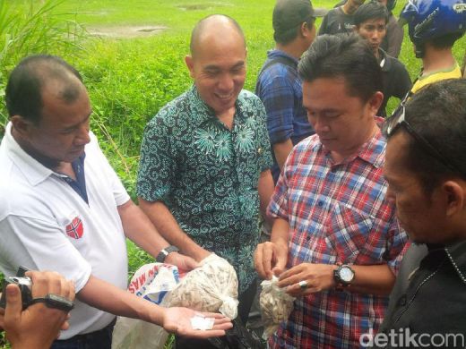Wuih! Polisi Temukan Ratusan Bungkus Ganja di Kampung Narkoba di Medan